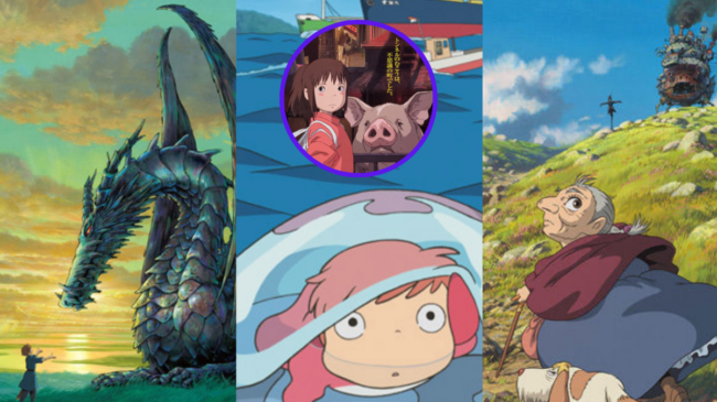 Portadas-de-las-peliculas-animadas-Ponyo-Cuentos-de-Terramar-El-Castillo-Ambulante-y-El-viaje-de-Chihiro-Imagenes-tomadas-del-sitio-web-oficial-de-Studio-Ghilbi-ghilbi.jp