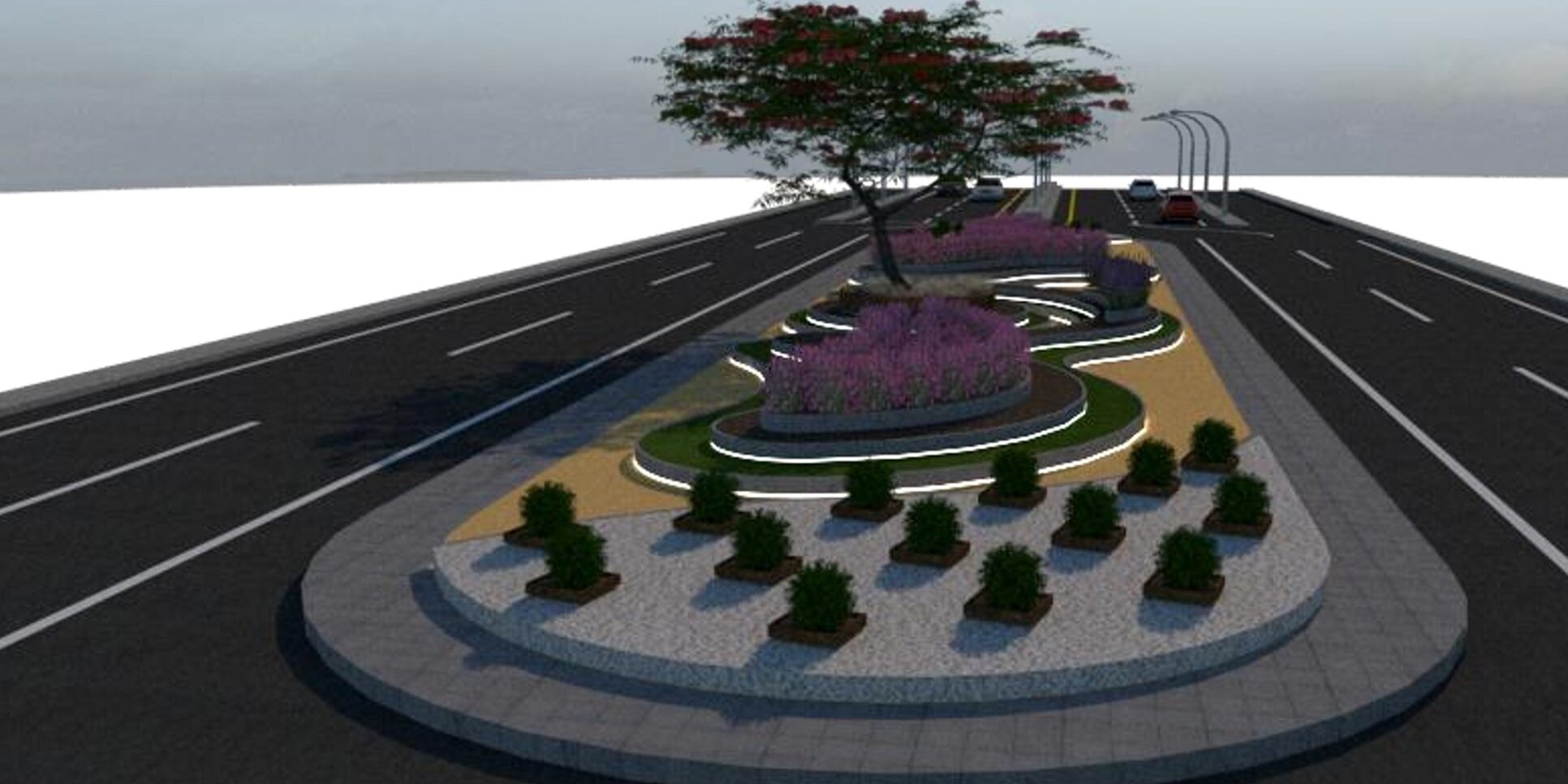 Proyecto Ajardinamiento Glorieta