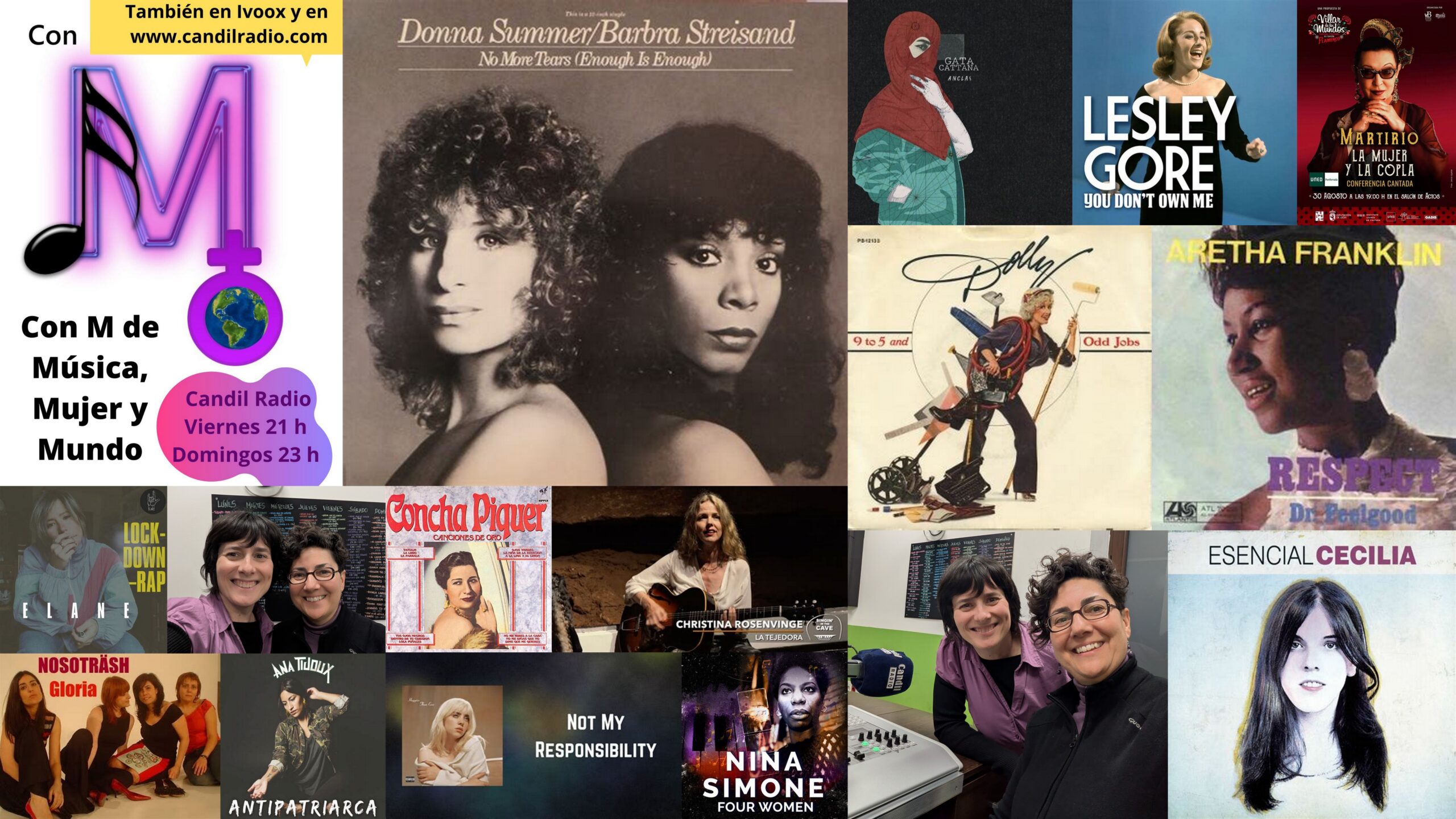 FOTOS CON M 353 CANCIONES FEMINISTAS 8M